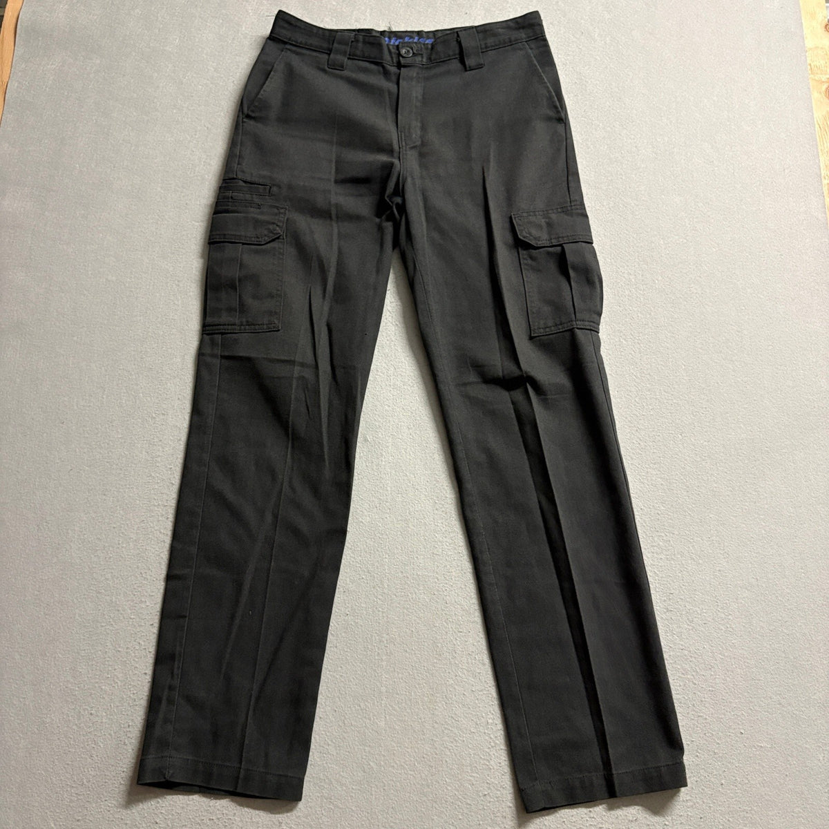 Dickies FLEX Slim Straight Cargo Pants Mens Black Work Pants 31x30 Workwear