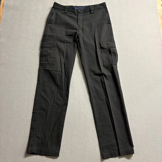 Dickies FLEX Slim Straight Cargo Pants Mens Black Work Pants 31x30 Workwear