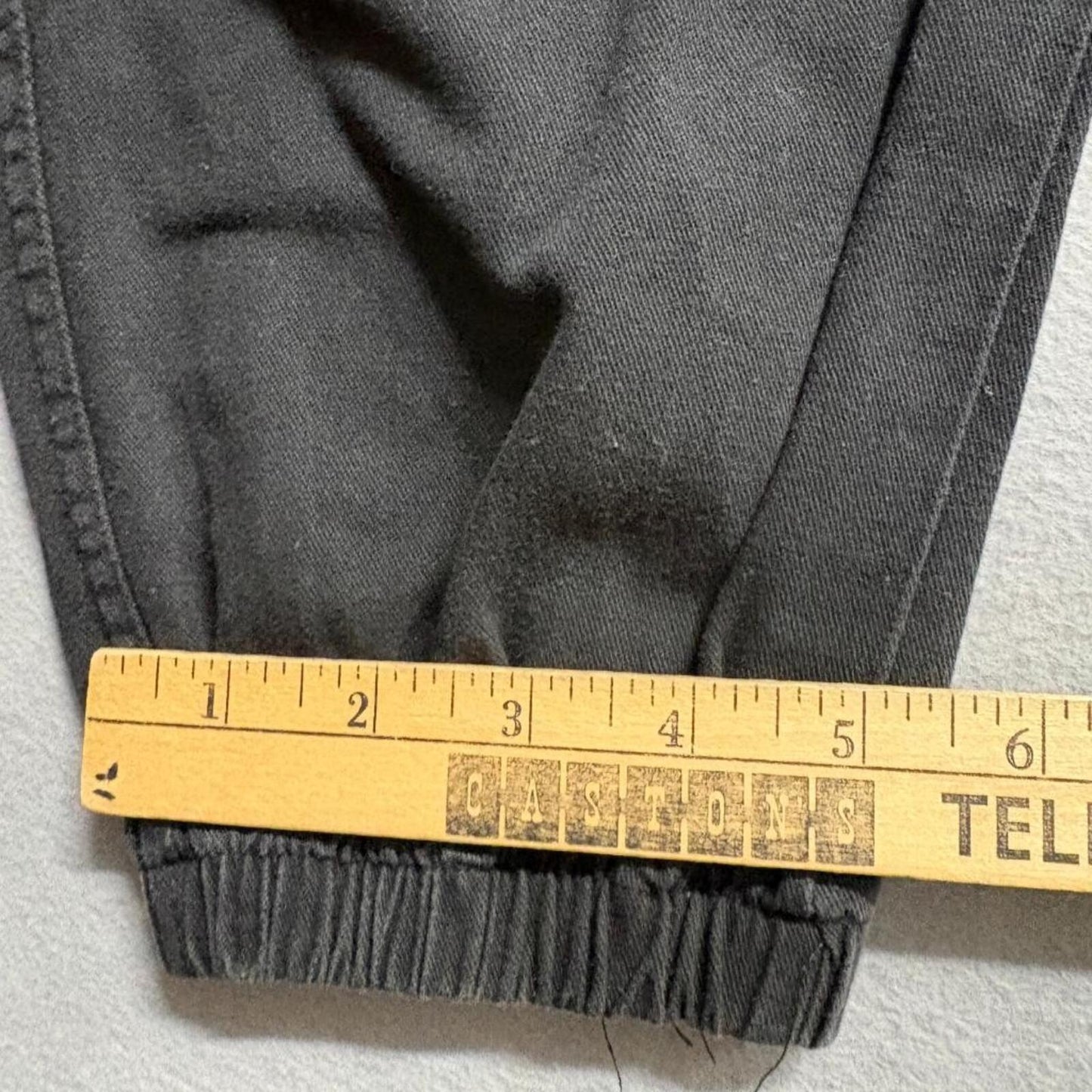 Unbranded Women's Black Cargo Jogger Pants Size Medium Elastic Waist Utility