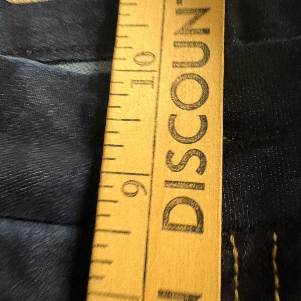 Seven7 Tummyless High Rise Skinny Jeans Womens 10 Dark Wash Blue Denim Stretch