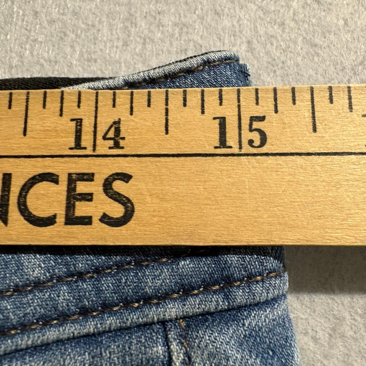 Democracy Ab Solution Womens Size 4 Ankle Skinny Jeans Raw Cut Frayed Hem Blue