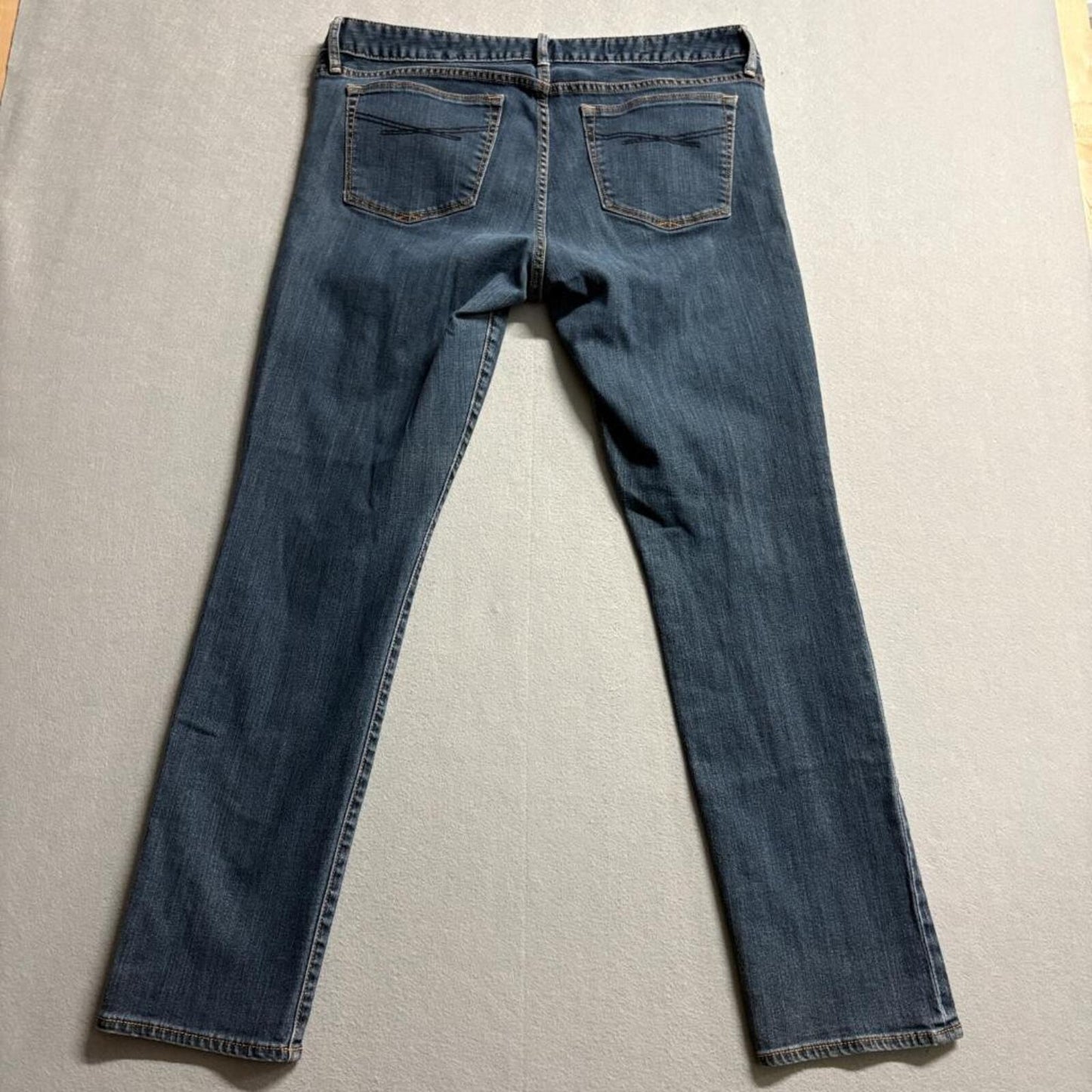 Gap 1969 Always Skinny Jeans Womens 33/16r Blue Denim Medium Wash Stretch