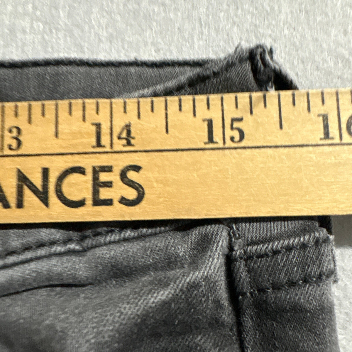 William Rast Womens Perfect Skinny Jeans Size 30 Gray High Low Asymmetric Hem
