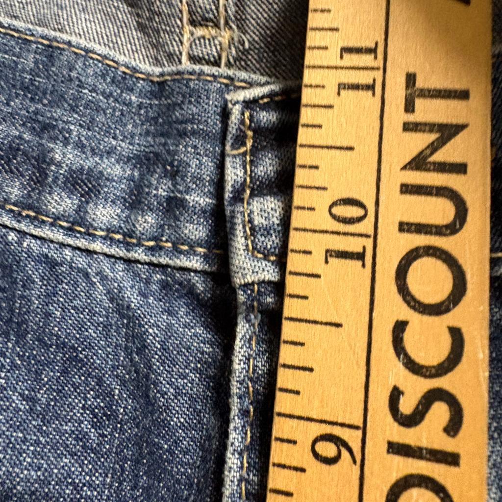 Wrangler Vintage Womens Jeans Size 12 Blue Denim High Rise Crop Straight Leg
