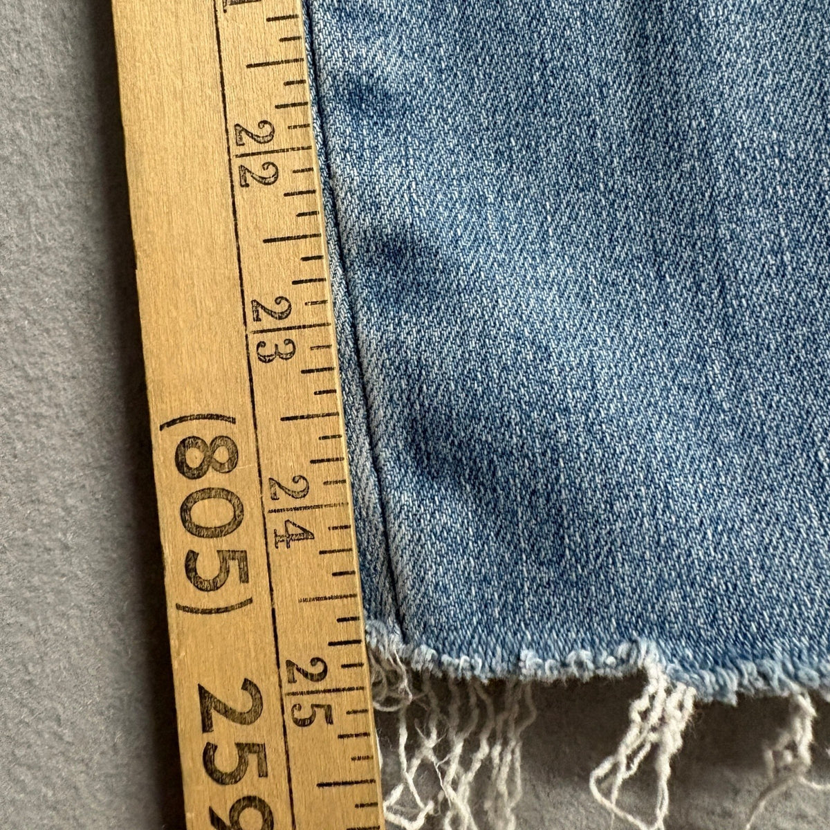 Judy Blue Jeans Womens 9/29 High Rise Raw Hem Stretch Denim Ankle JB88638 Blue