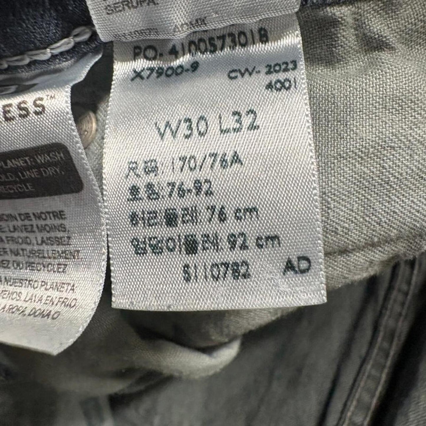 Levi's 559 Relaxed Straight Jeans Mens 30x32 Blue Denim Medium Wash Pants 30x30