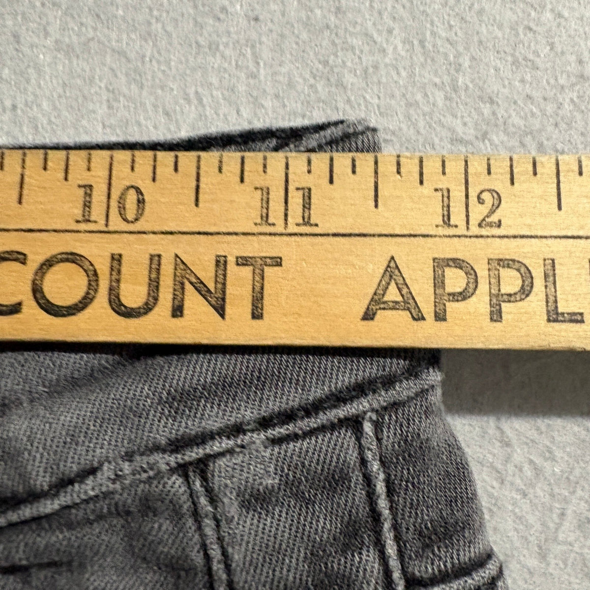 DL1961 Mara Ankle High Rise Straight Denim Jeans Womens Size 24 Charcoal Black