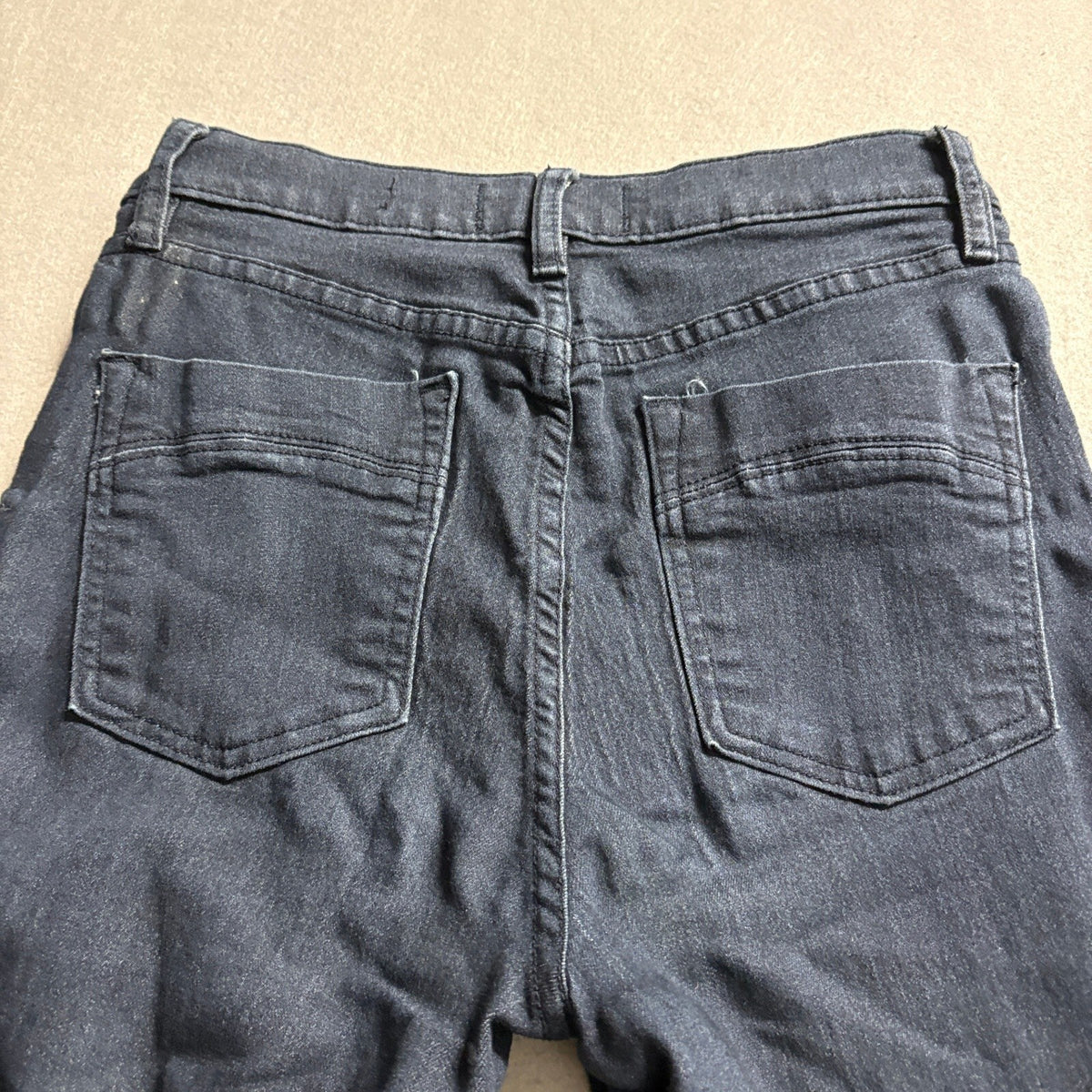Free People Womens High Rise Skinny Jeans Dark Wash Denim Size 28 Stretch USA