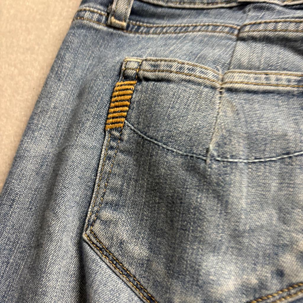 Paige Jimmy Jimmy Skinny Jeans Womens Size 28 Medium Wash Blue Denim Stretch