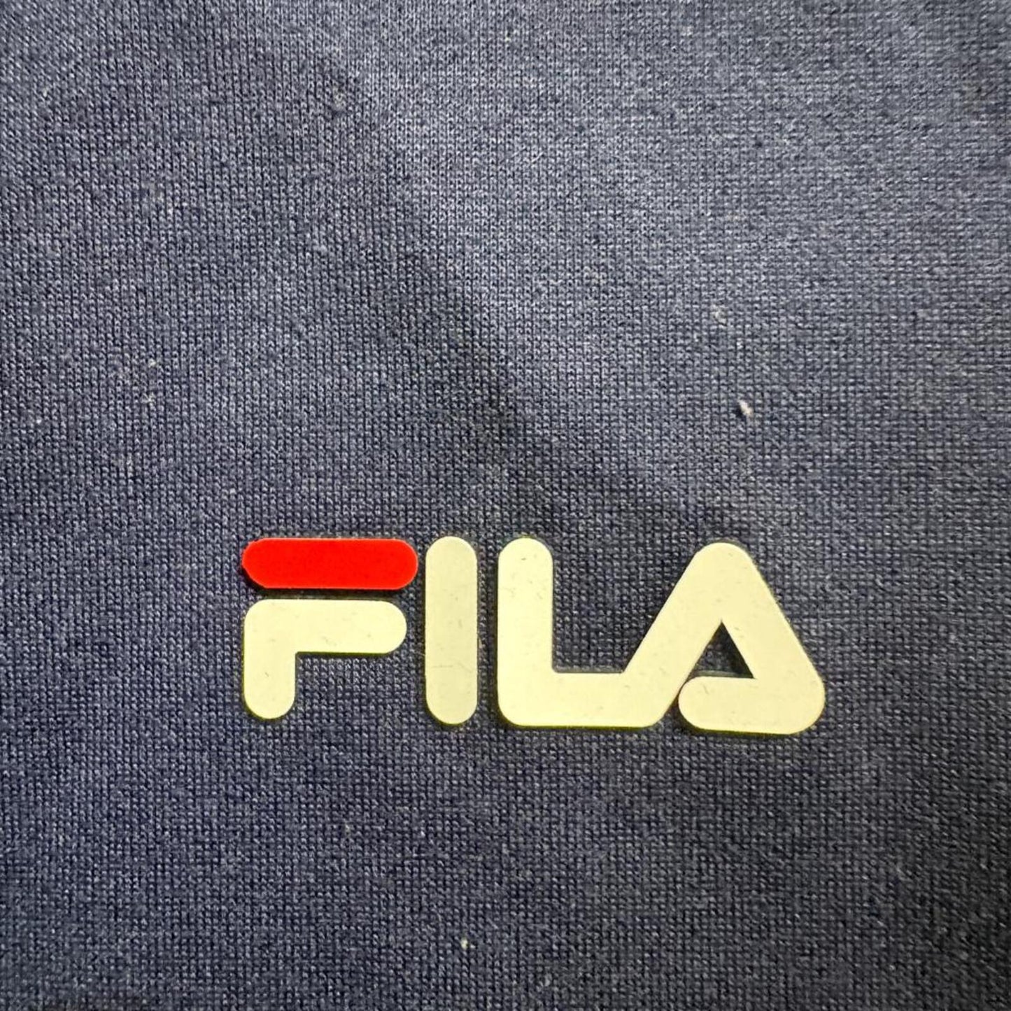 Fila Hoodie Mens Large Navy Blue Pullover Sweatshirt Athletic Activewear