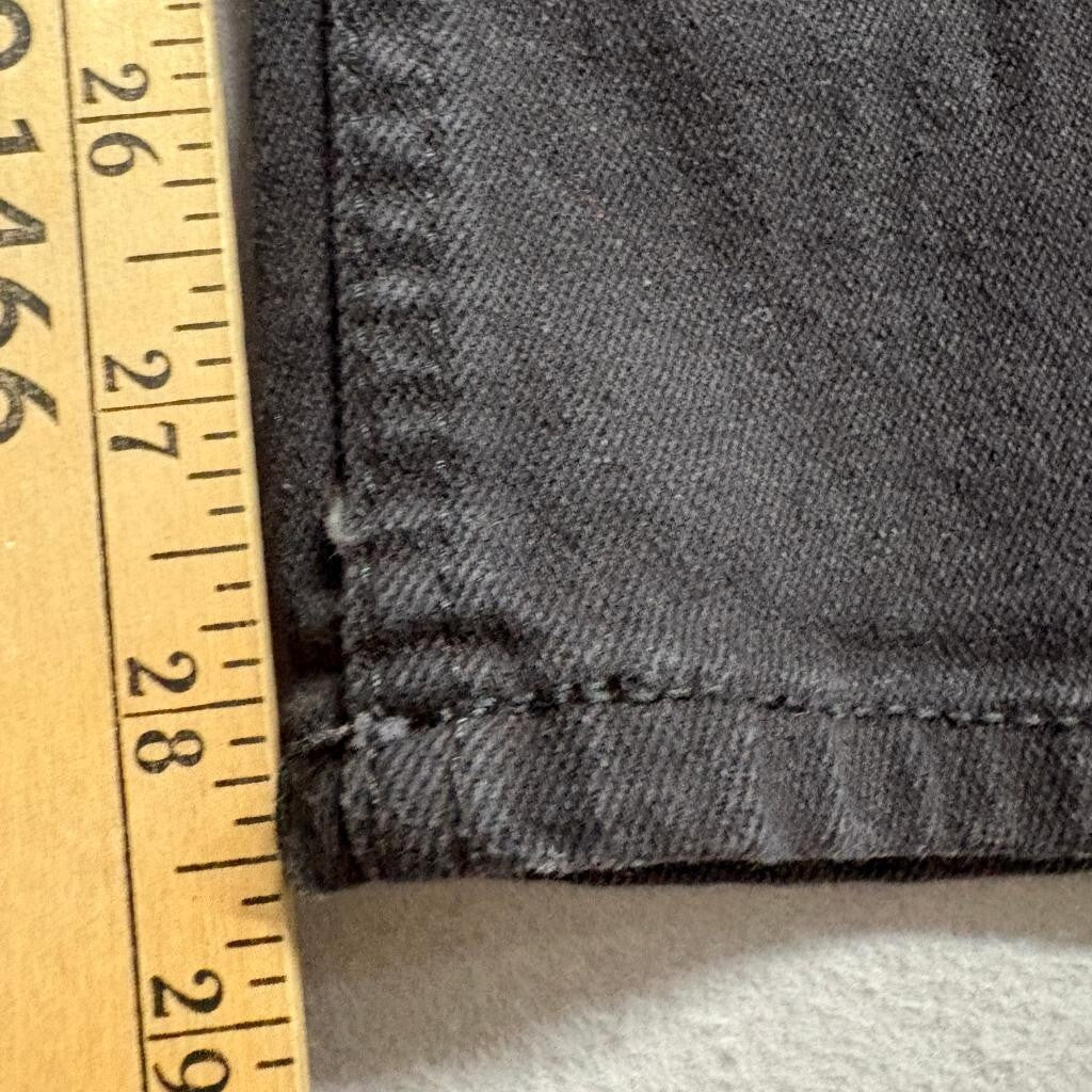 Levi's 514 Straight Leg Jeans Boys Size 16 Reg W28 L30 Black Performance Denim