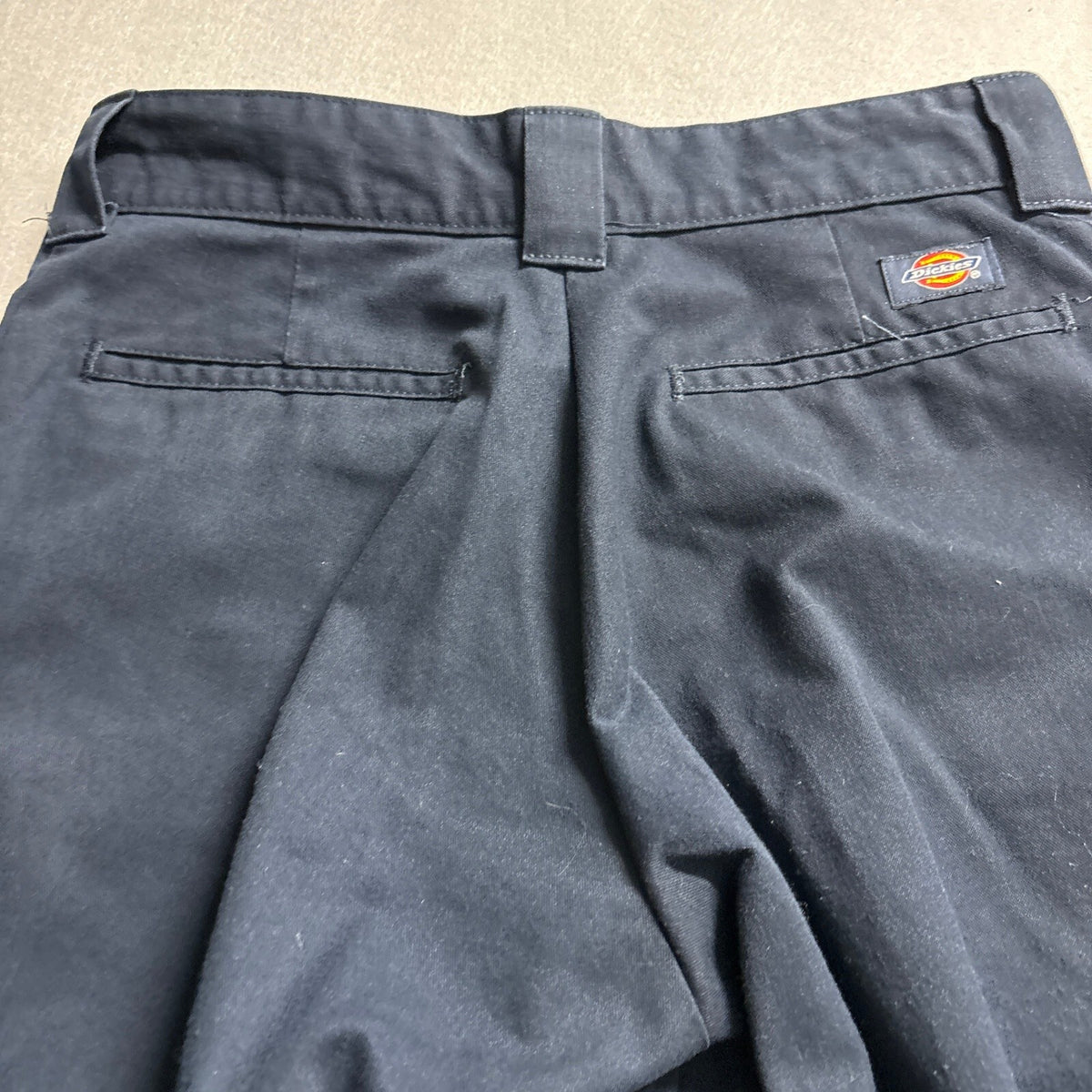 Dickies 874 Work Pants Mens 30x30 Dark Navy Blue Flat Front Chino Twill LP847NV