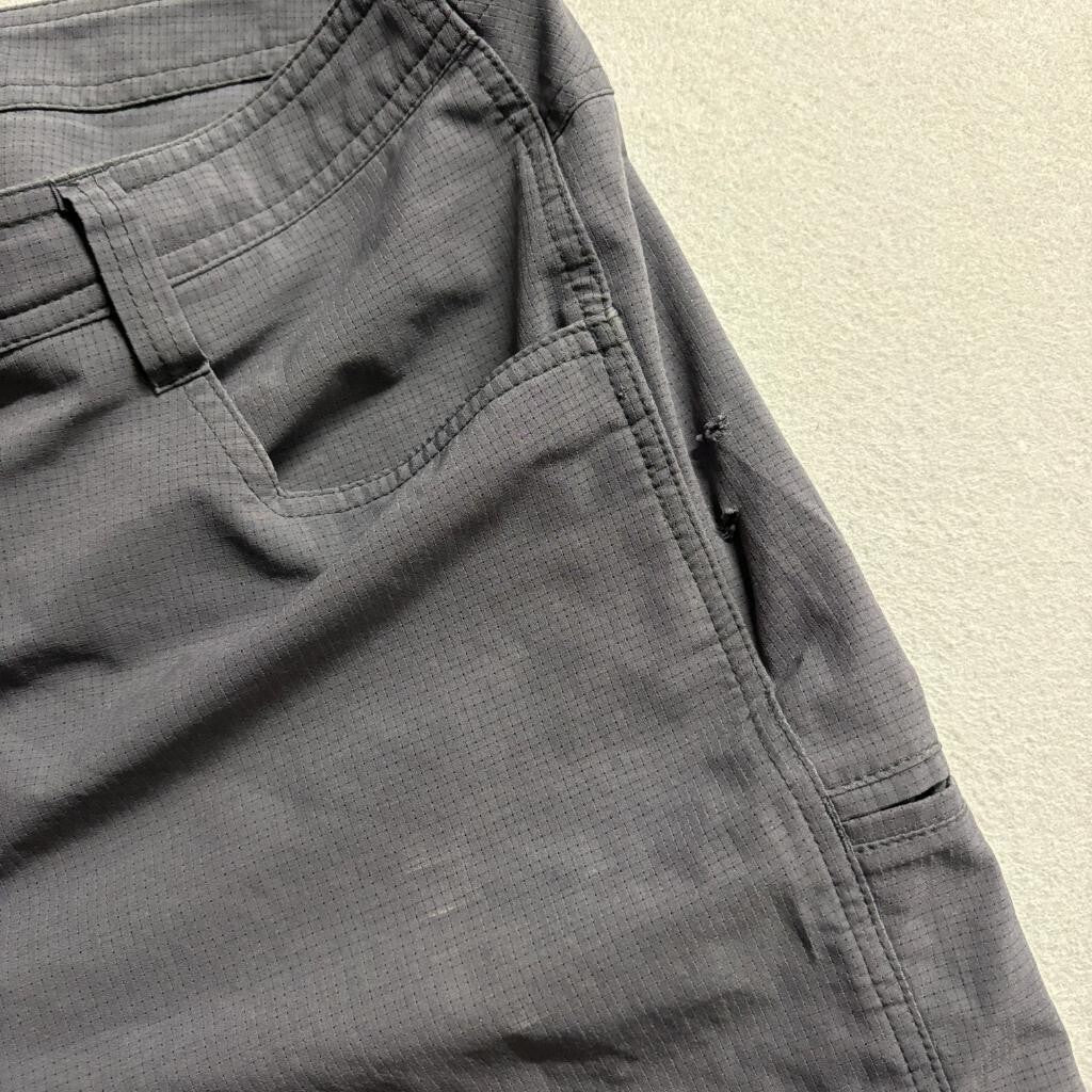 Kuhl Mens Shorts Size 38 Gray Ripstop Polyester Hiking Trail Outdoor