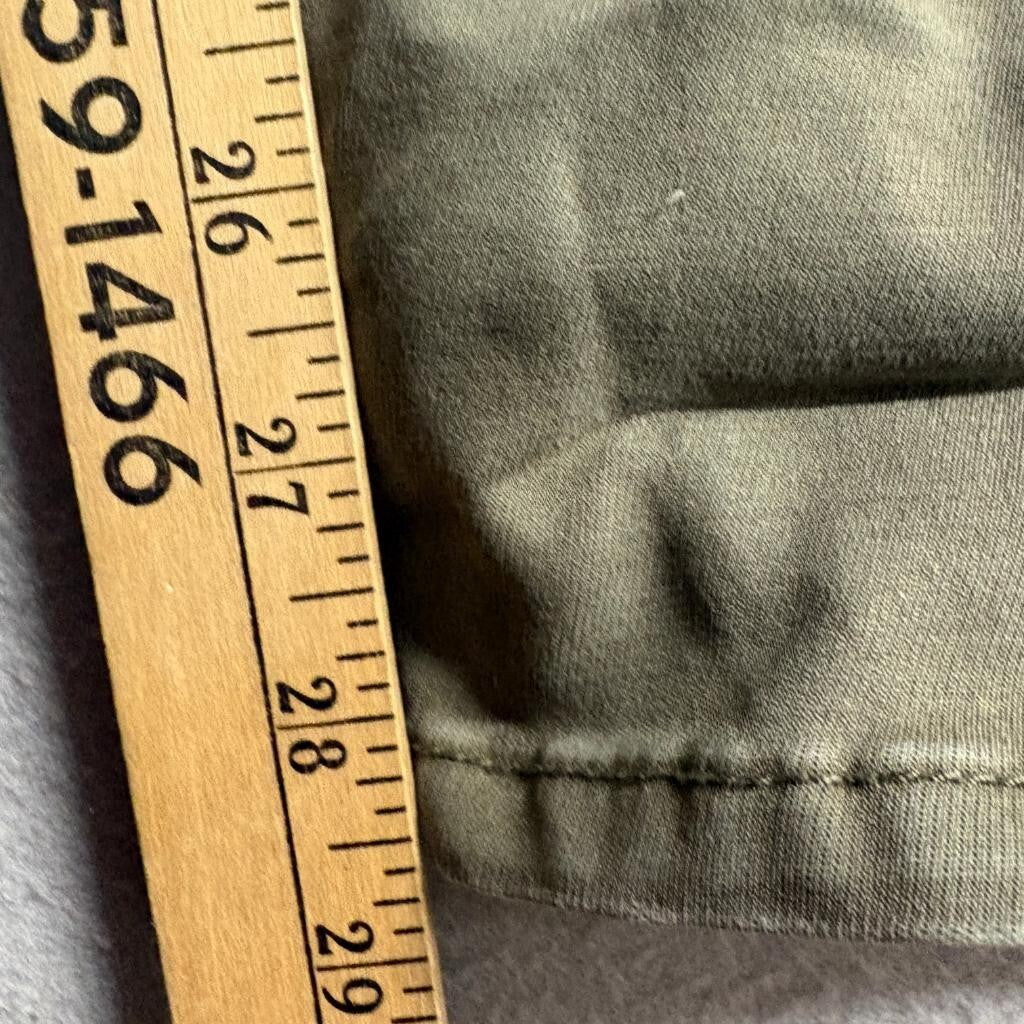 Weatherproof Vintage Mens Straight Fit Pants 36x32 Green Cotton Stretch Chino