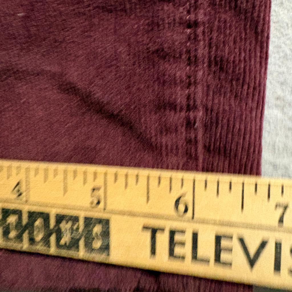 Old Navy Karate Slim Corduroy Pants Boys Size 14 Burgundy Built-In Flex Max