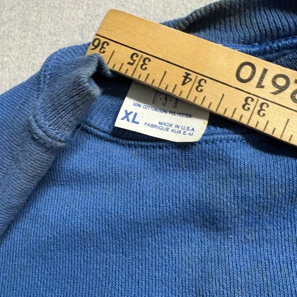 Vintage Duke Blue Devils Sweatshirt Mens XL Blue College Ware USA Crewneck NCAA