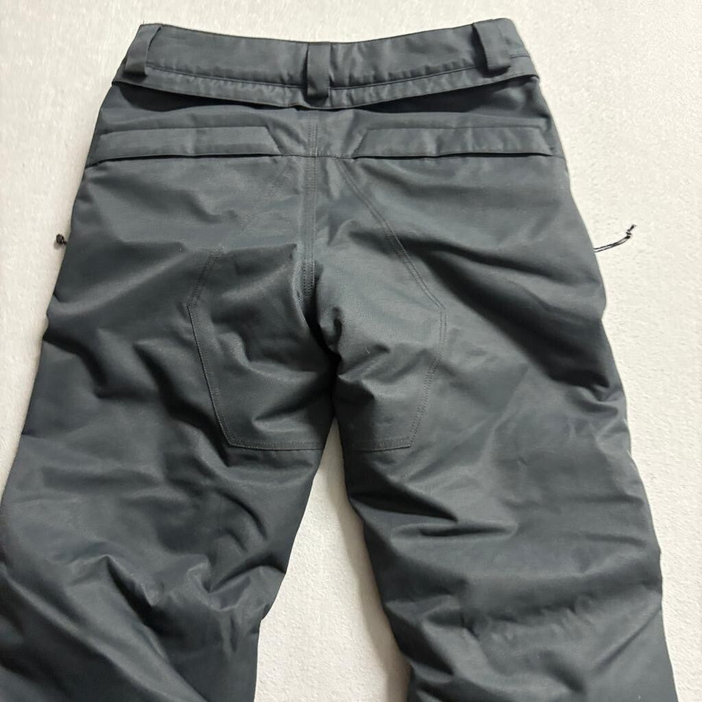 Volcom Snow Pants Youth Large 12Y Black Waterproof Insulated Ski Snowboard