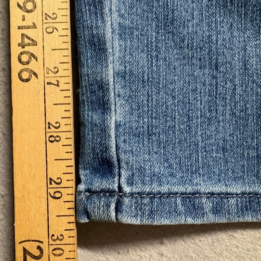 Gloria Vanderbilt Amanda Jeans Womens 16W Blue Denim Stretch Straight Leg Pants