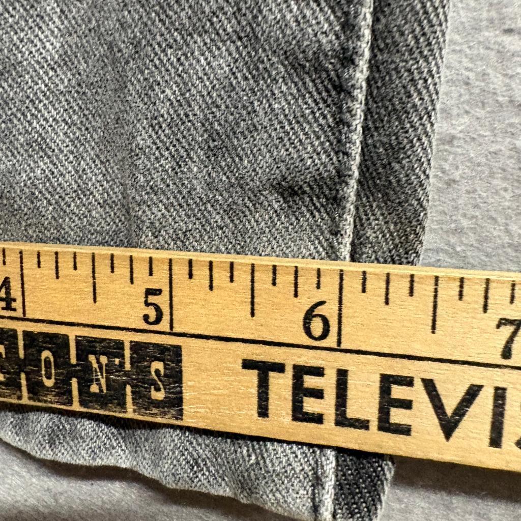 PrettyLittleThing Mom Jeans Womens US 6 Gray Acid Wash Denim High Rise Tapered