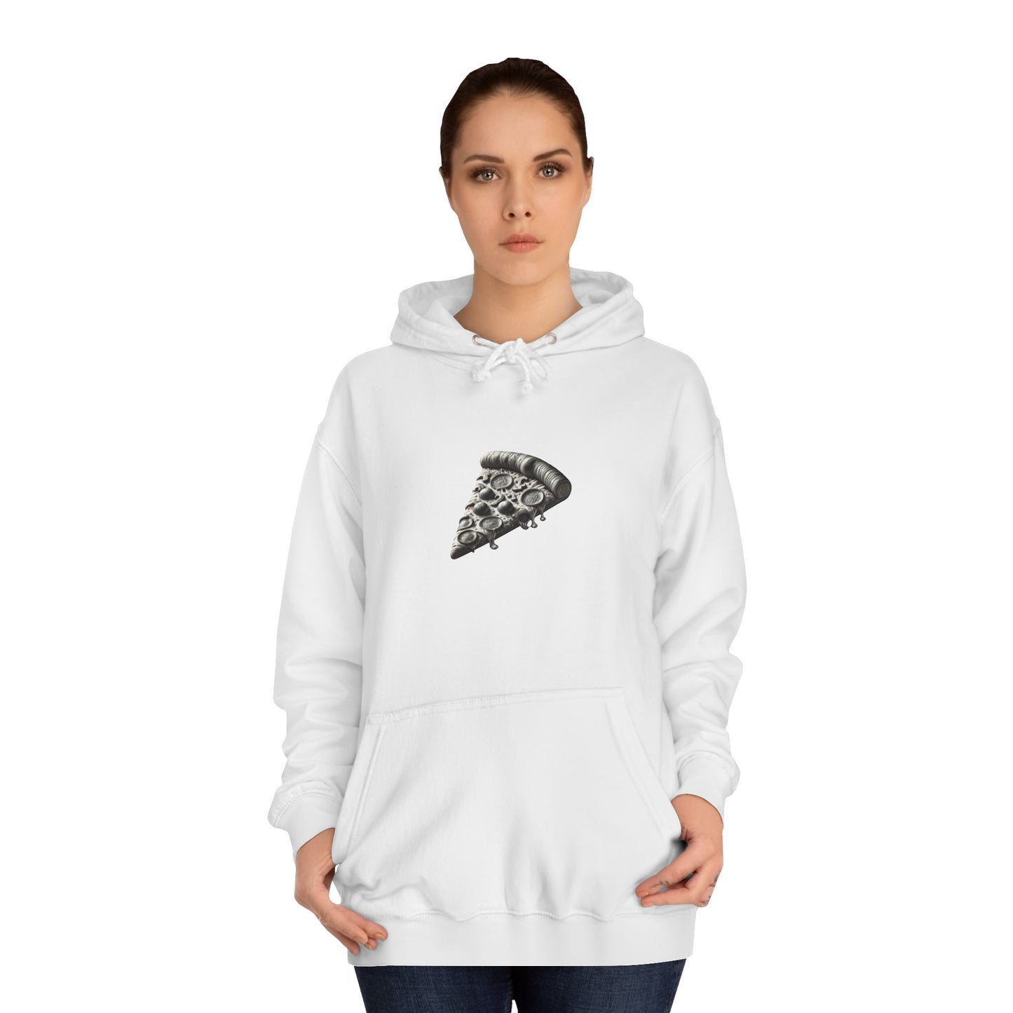 Pizza Slice Unisex College Hoodie