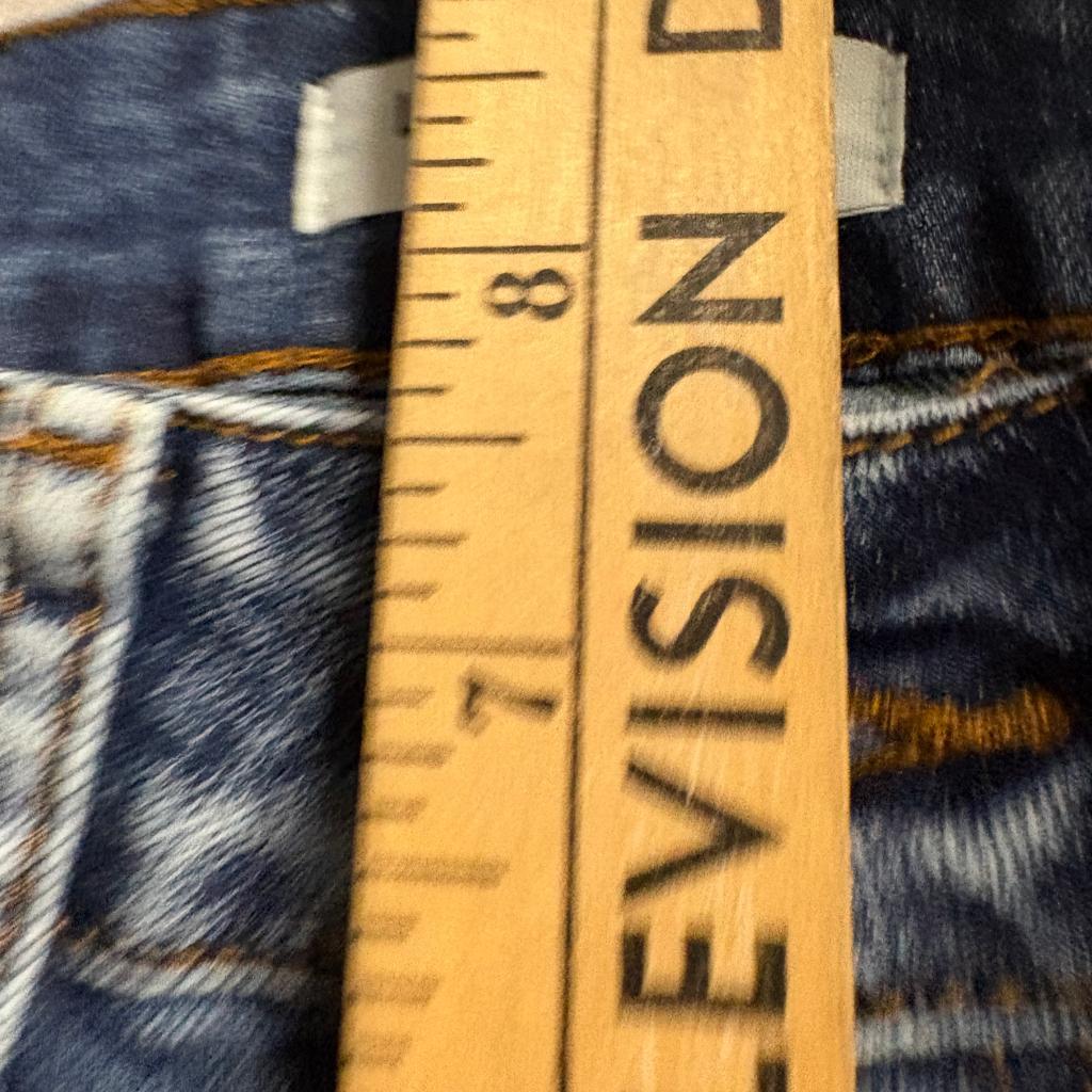 Love Soho Denim Flare Jeans Womens Size 00 Blue Stretch Low Rise Bell Bottom