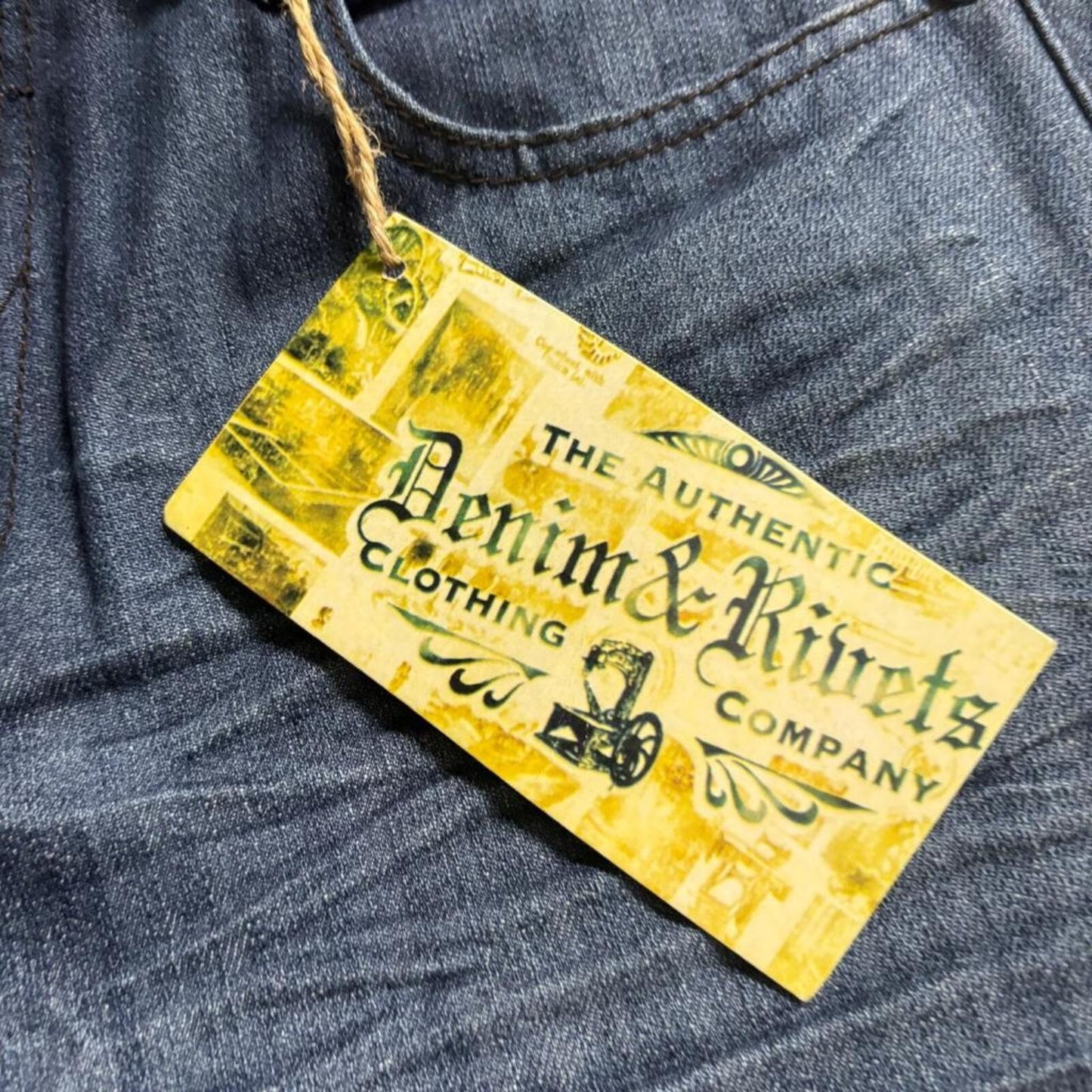 Denim & Rivets Boys Jeans Size 12H Husky Blue Denim Straight Leg NWT