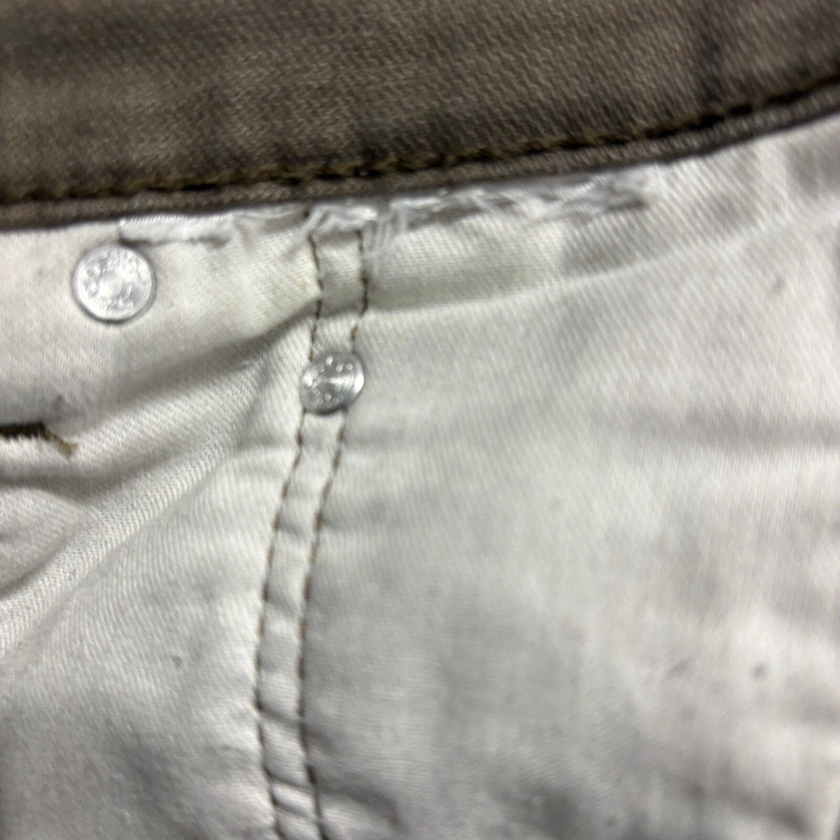 Levi's 511 Slim Fit Jeans Mens W28 L30 Brown Olive Green Stretch Denim Pants