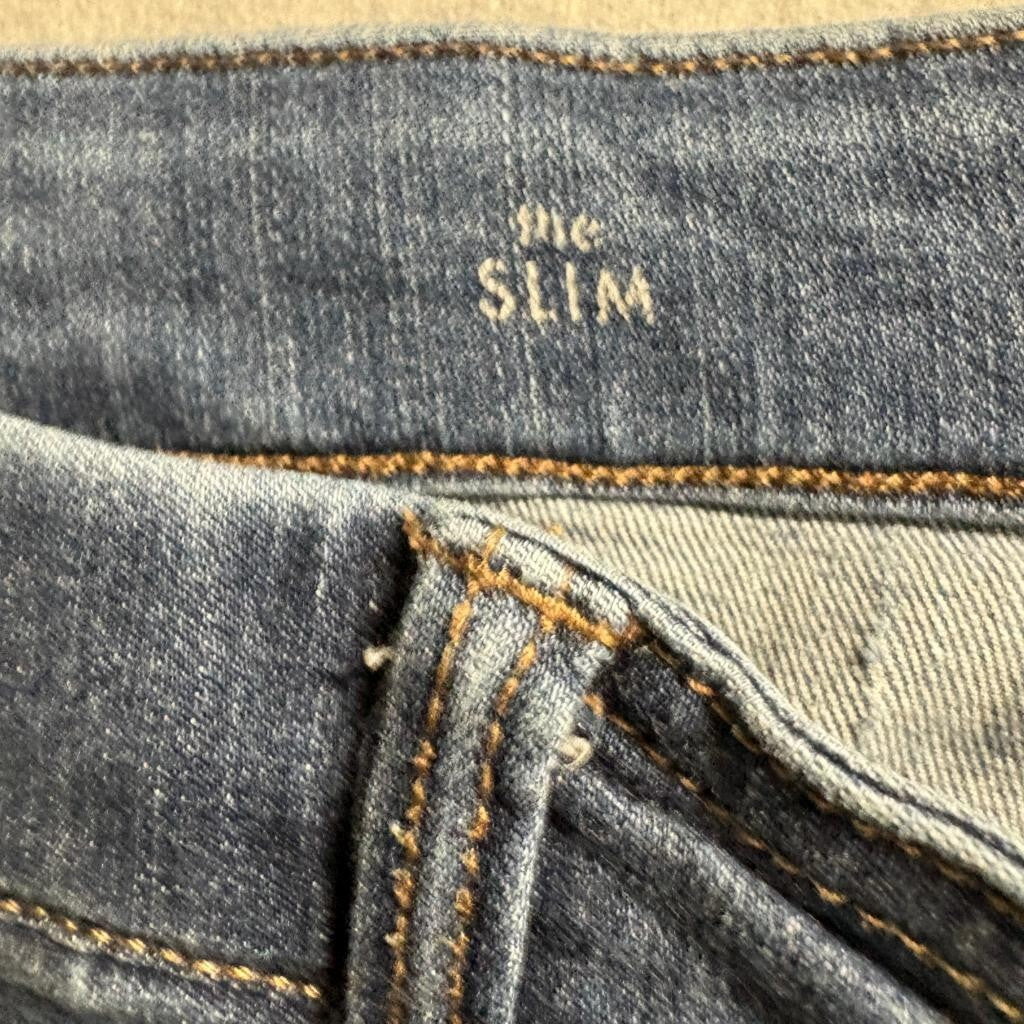 Liverpool Los Angeles Abby Slim Ankle Jeans Womens Size 16 Blue Denim Stretch