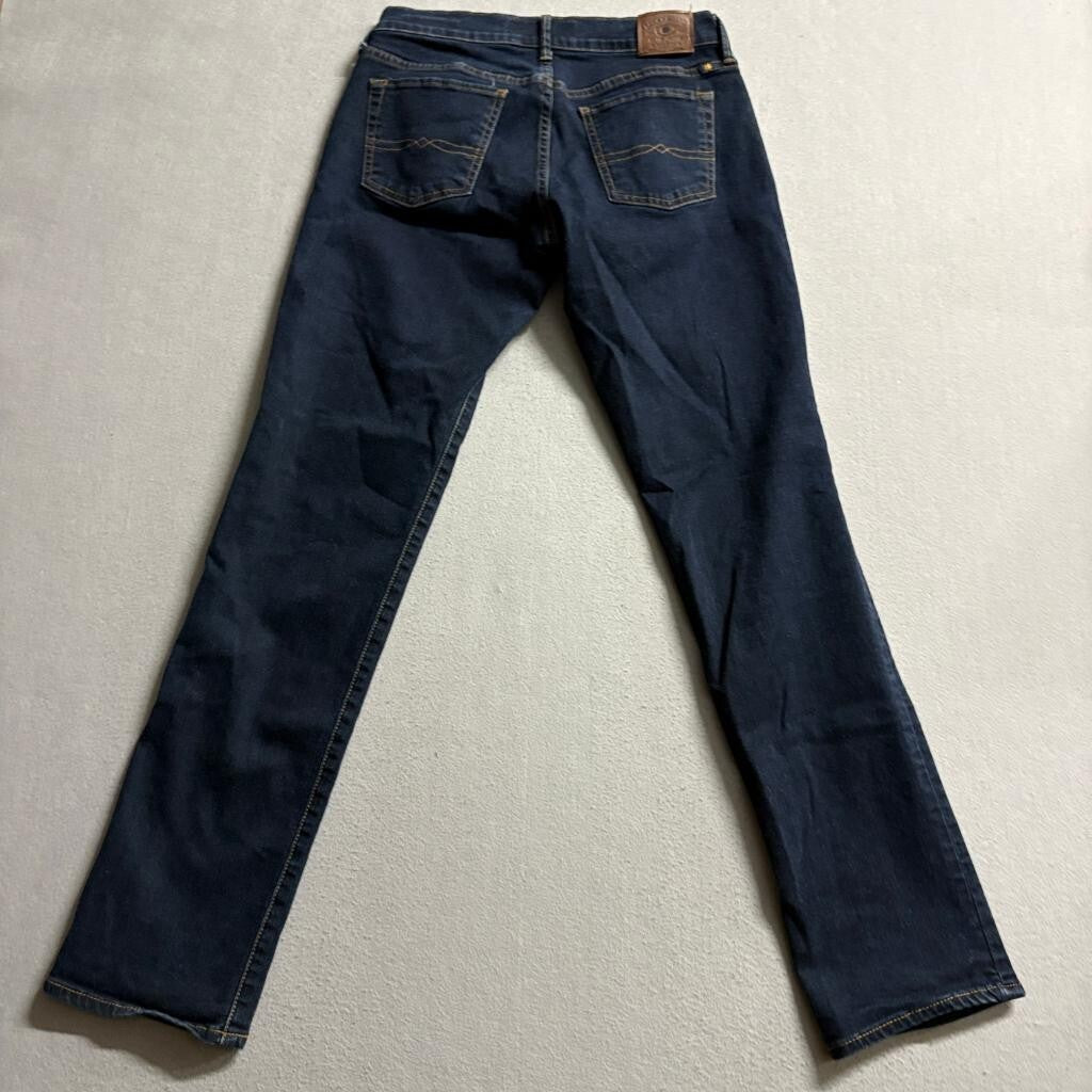 Lucky Brand Sweet N Straight Jeans Womens 4/27 Dark Wash Blue Denim Stretch