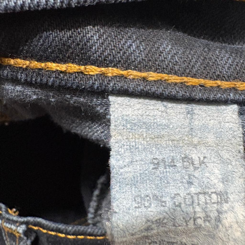 J Brand 914 Black Straight Leg Jeans Womens Size 29 Dark Wash Cotton Blend