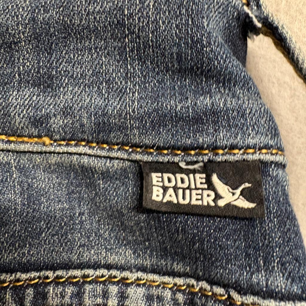 Eddie Bauer Revival High Rise Bootcut Jeans Womens 12 Blue Stretch Denim