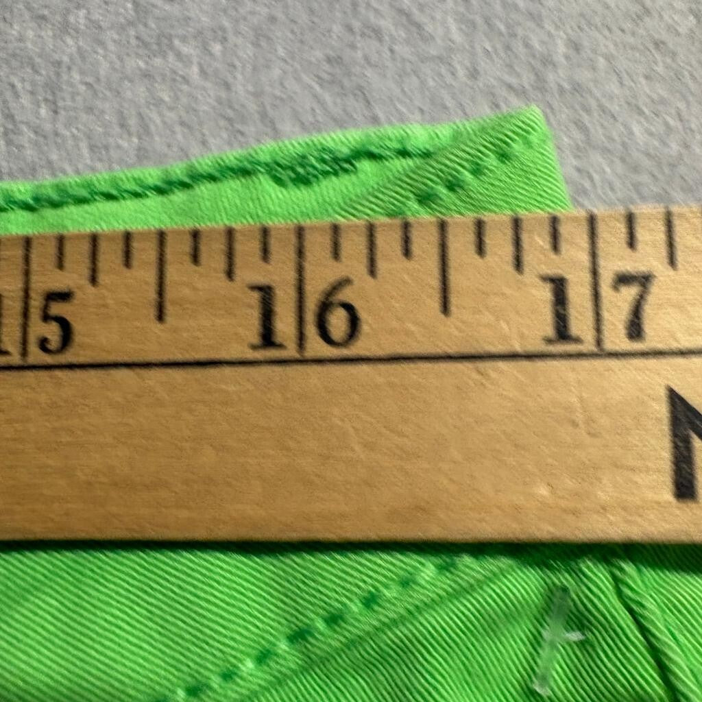 Aeropostale Lola Cropped Jegging Jeans Womens 13/14 Lime Green Stretch Denim