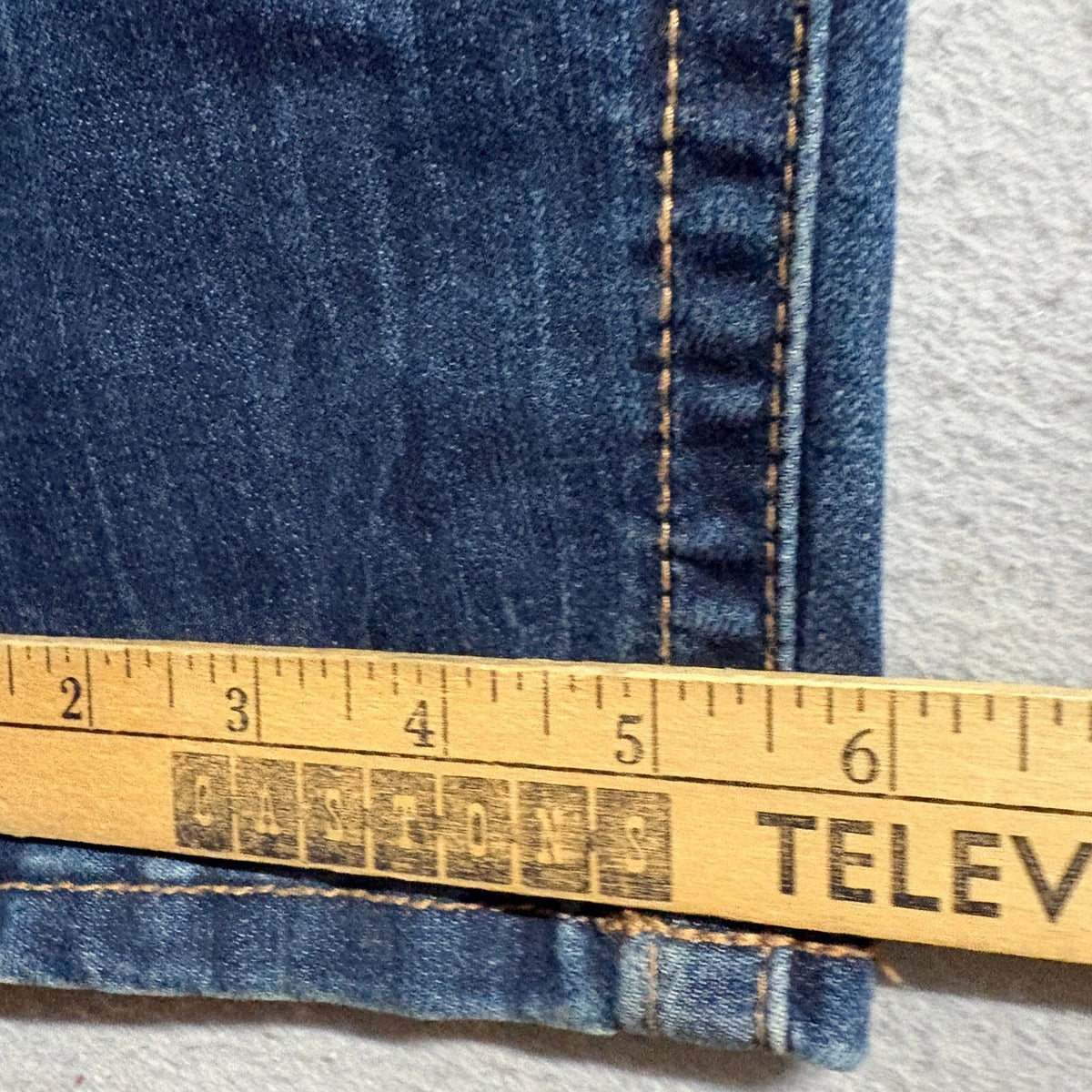 Seven 7 Tummyless High Rise Skinny Jeans Womens Size 14 Blue Denim Stretch Pants
