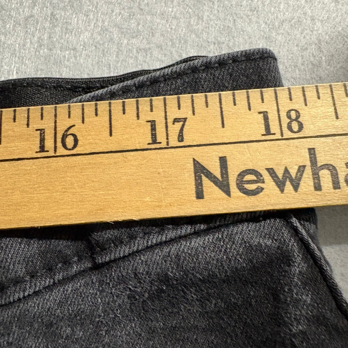 Stanley Flex Technology Mens Jeans 38x32 Black Stretch Denim Straight Leg