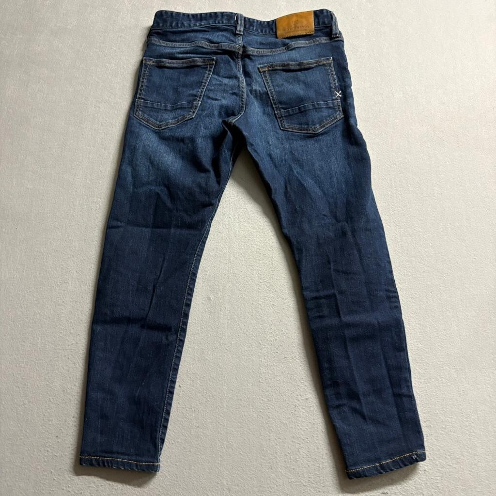 Scotch and Soda Ralston Slim Fit Jeans Mens 30x30 Blue Amsterdams Blauw Denim