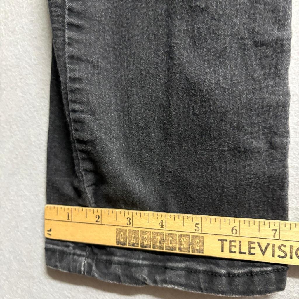 Luke and Dutch Jeans Mens 34x32 Gray Denim Slim Straight Stretch Pants