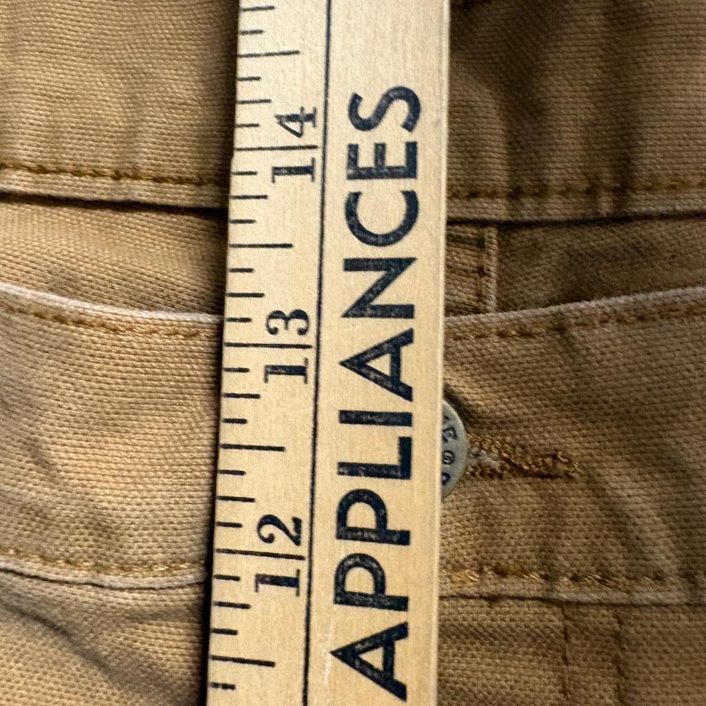 Genuine Dickies Mens Carpenter Shorts Size 44 Brown Cotton Blend Utility Work