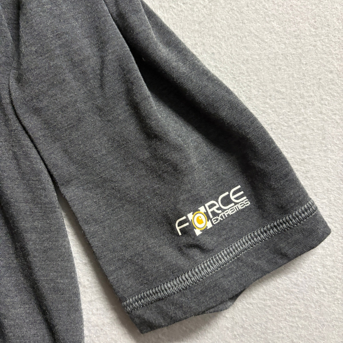 Carhartt Force Extremes 1/4 Zip Pullover Mens 2XL Gray Relaxed Fit Active Top