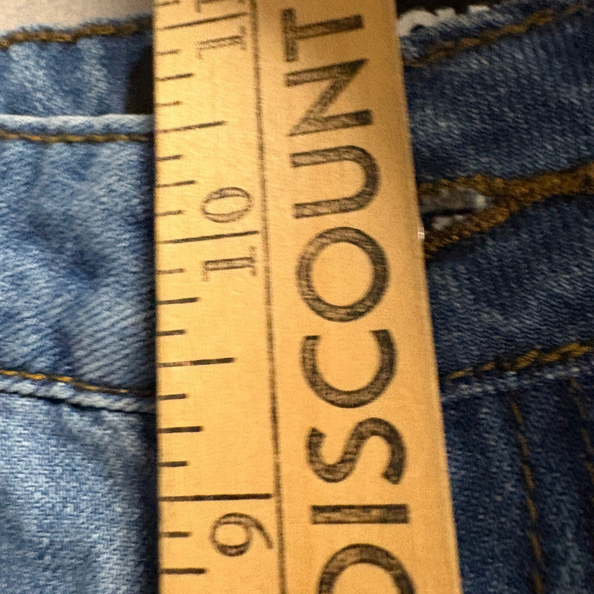Fashion Nova Cargo Jeans Womens Size 3 Blue Denim High Rise Straight Leg Cotton