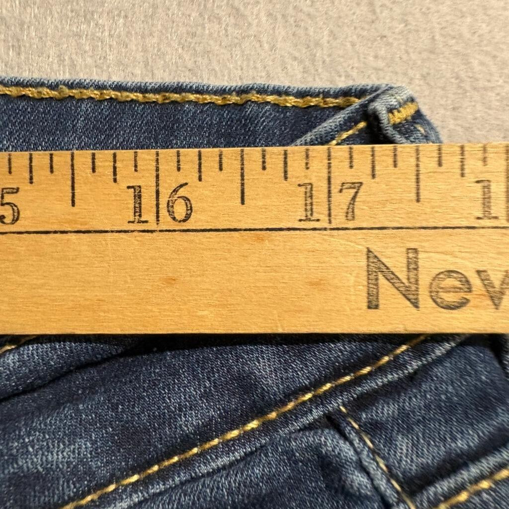 Denizen from Levis Womens 16S Blue Mid Rise Bootcut Jeans Stretch W33 L28