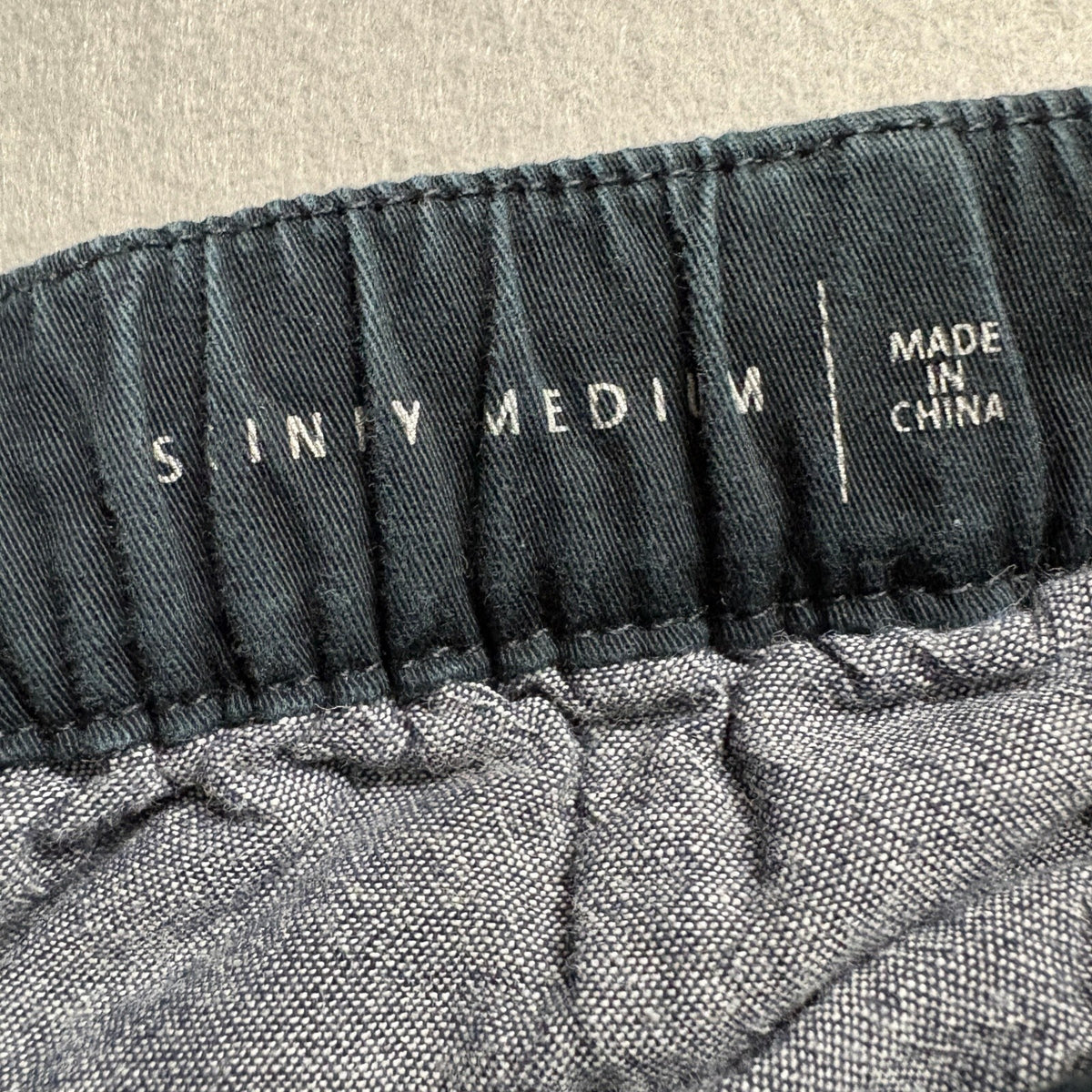 PacSun Mens Skinny Jogger Pants Medium Dark Green Cotton Stretch Drawstring