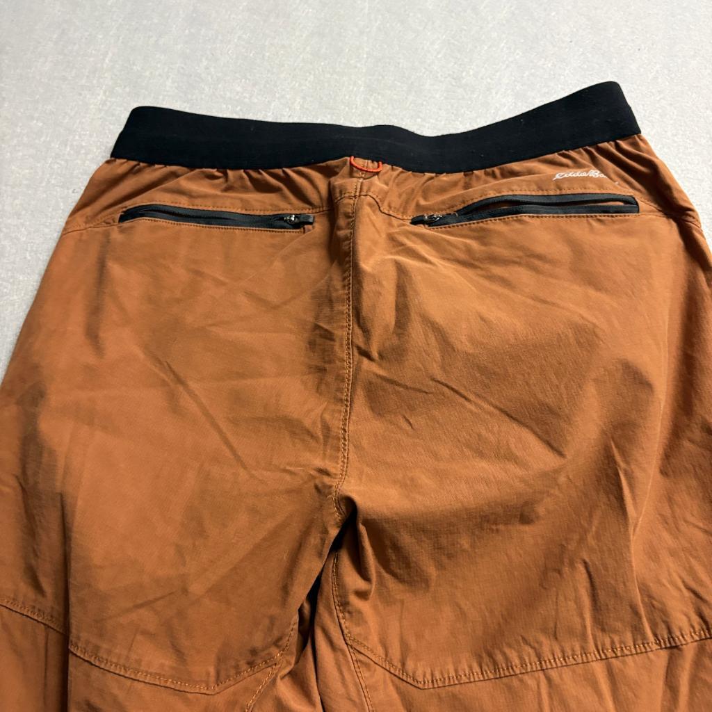 Eddie Bauer First Ascent Pants Mens Medium Brown Nylon Blend Hiking Trail