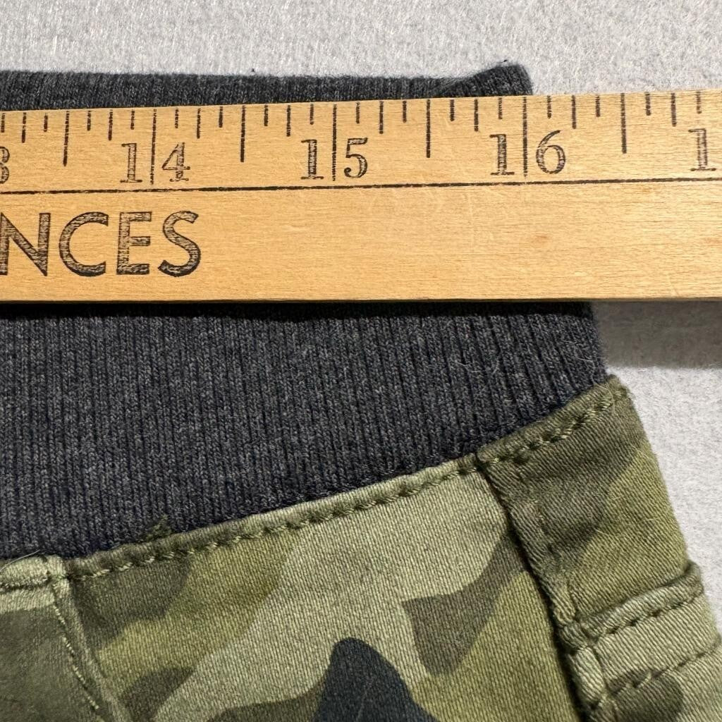 No Boundaries Camo Leggings Womens Large 11-13 Green Camouflage Pull On Pants