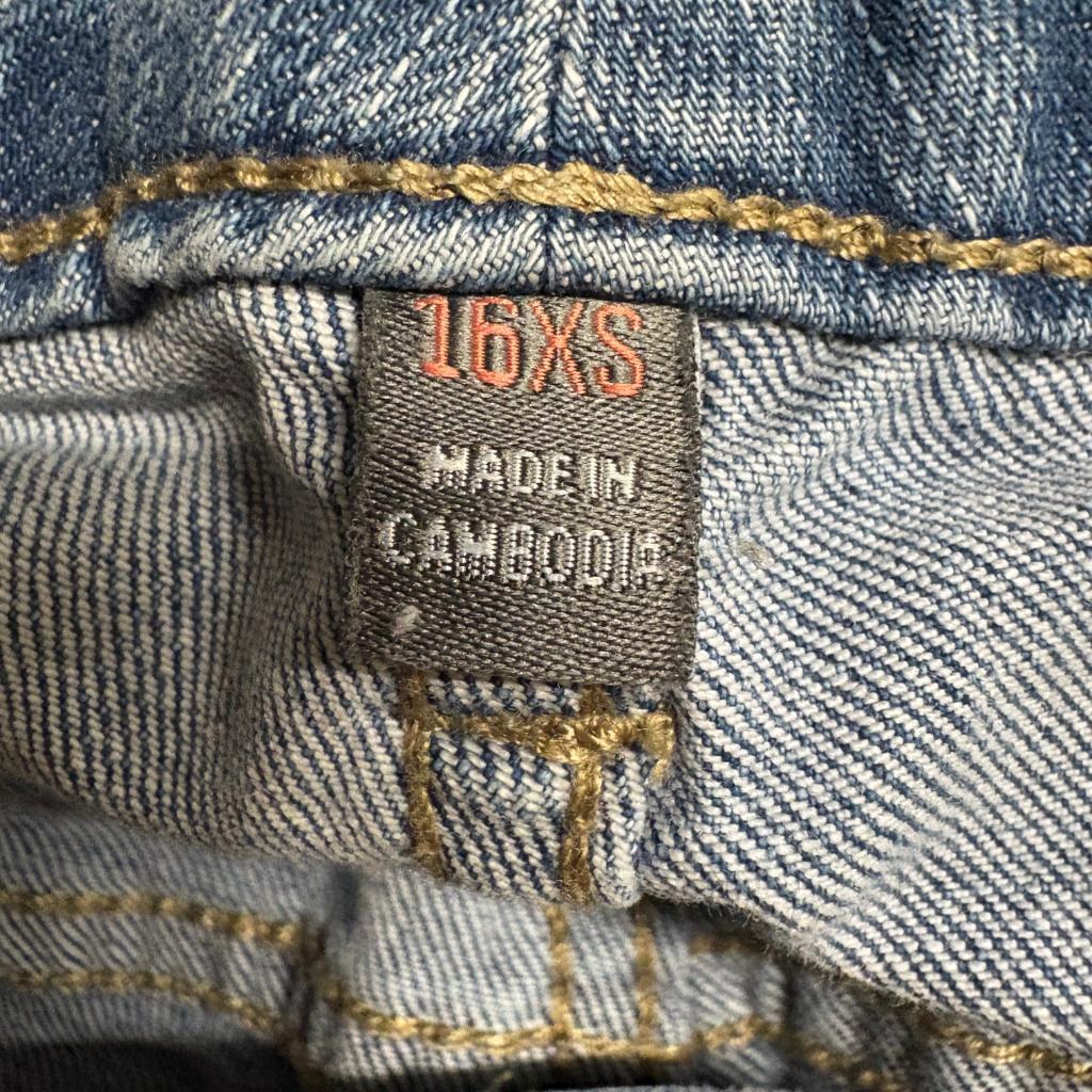 Torrid Perfect Skinny Ankle Jeans Womens 16XS Blue Denim Vintage Stretch Cropped