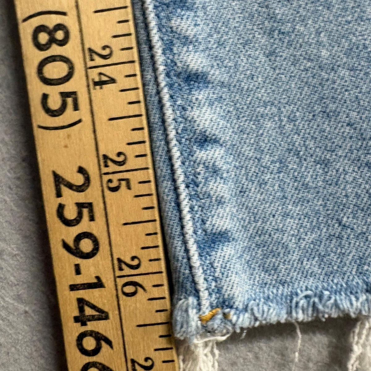 Dear John Denim Jeans Womens Size 27 High Rise Button Fly Frayed Raw Hem Blue