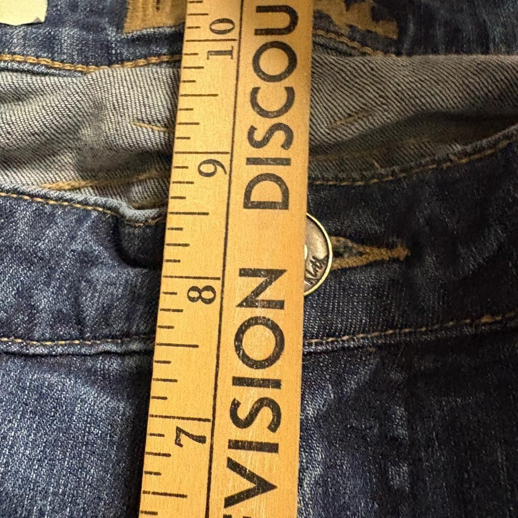 Kut from the Kloth Sienna Skinny Jeans Womens 14W Blue Denim Stretch