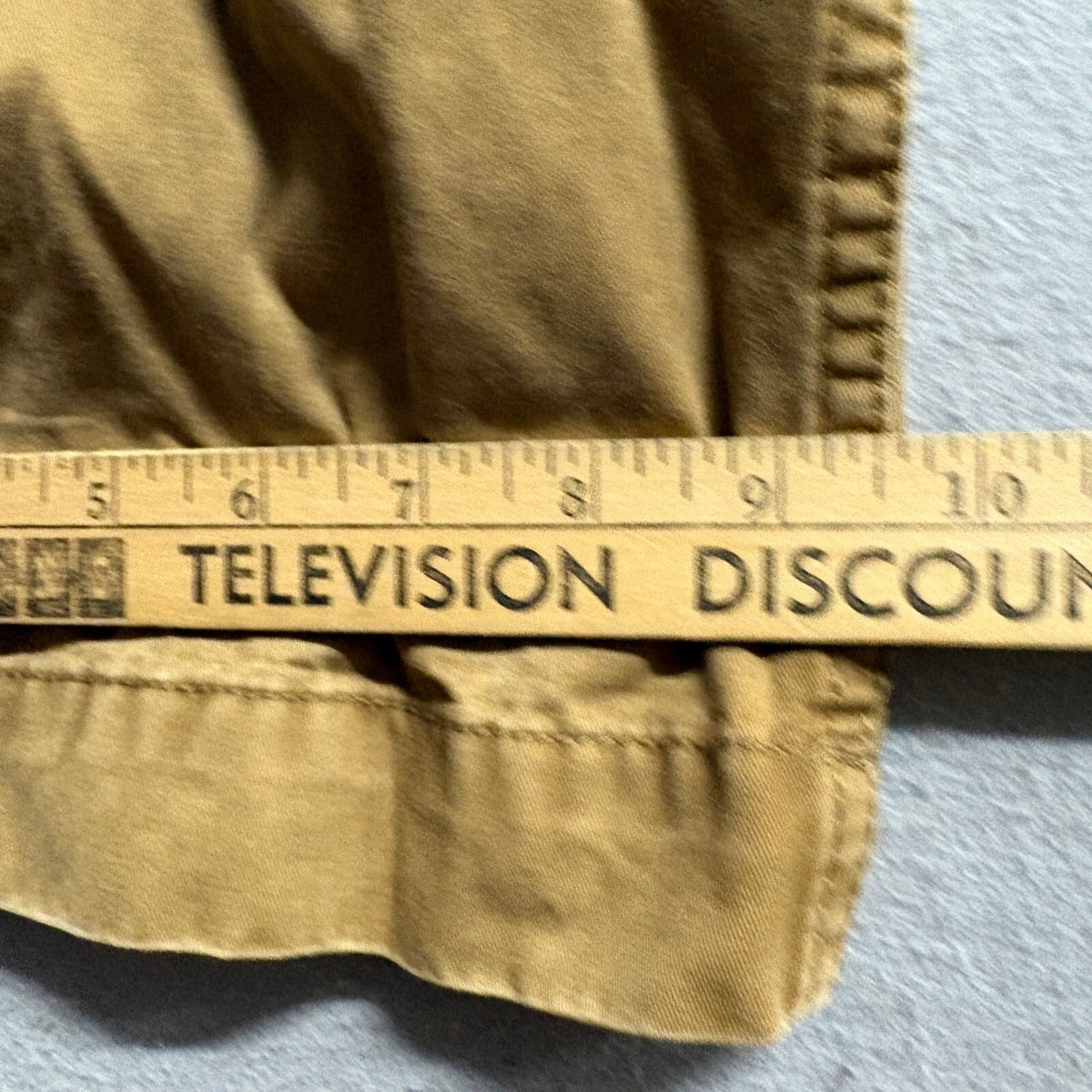 Old Navy Mens Cargo Pants 31x30 Tan Brown Tactical Utility Heavy Canvas Cotton