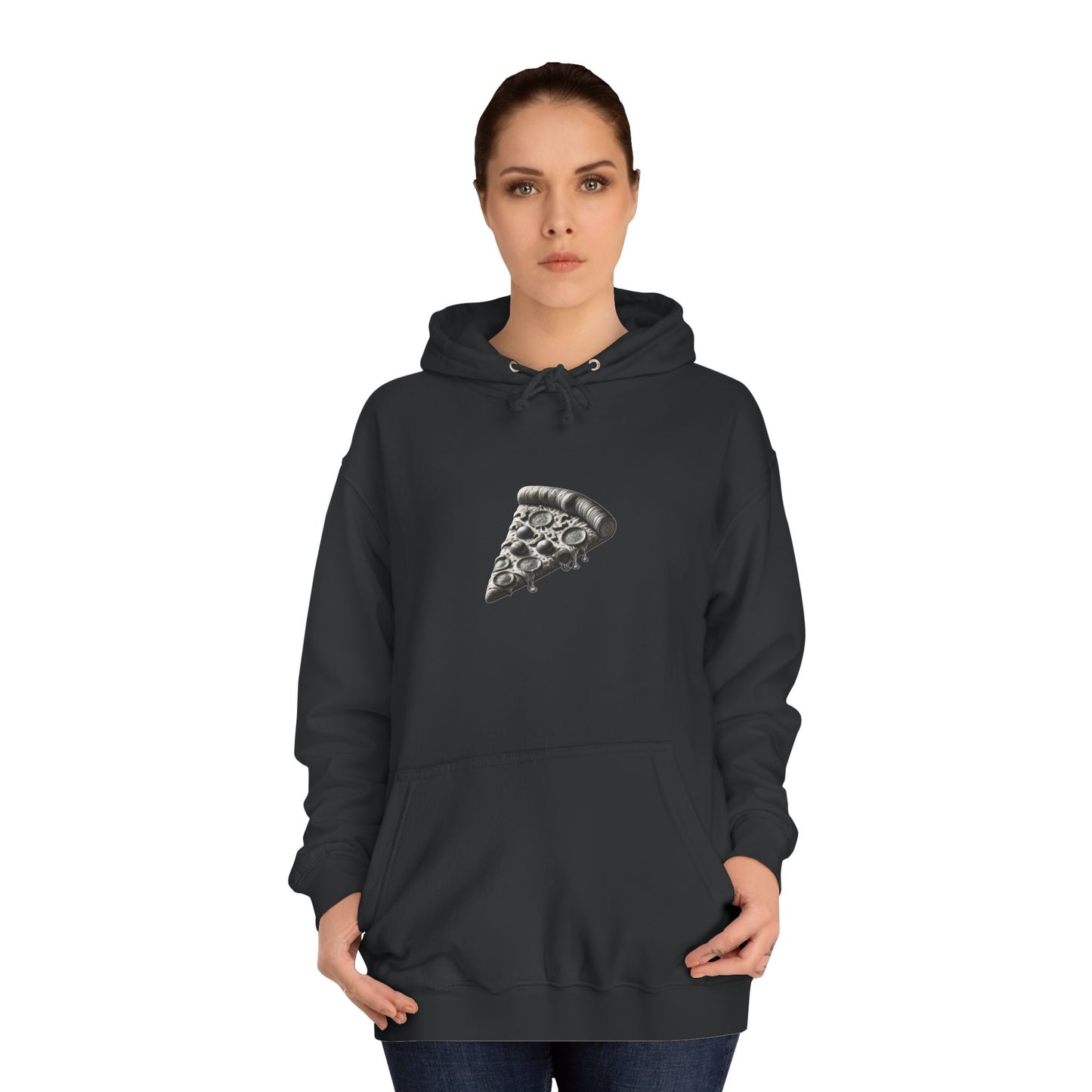 Pizza Slice Unisex College Hoodie