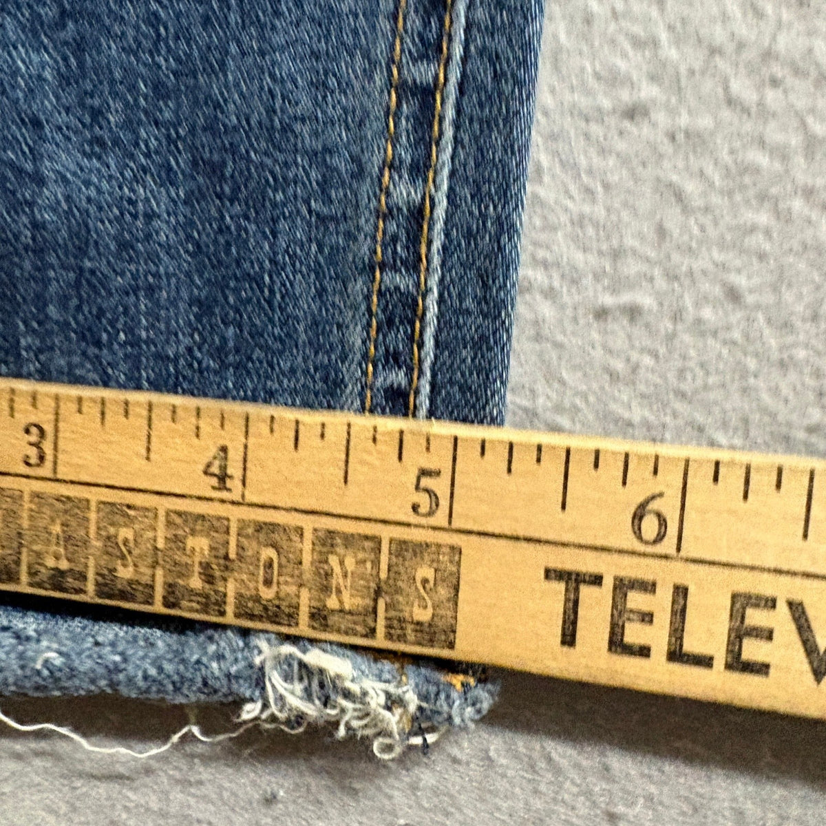 Rag & Bone JEAN Womens Size 29 Skinny Jeans Distressed Blue Raw Hem La Paz