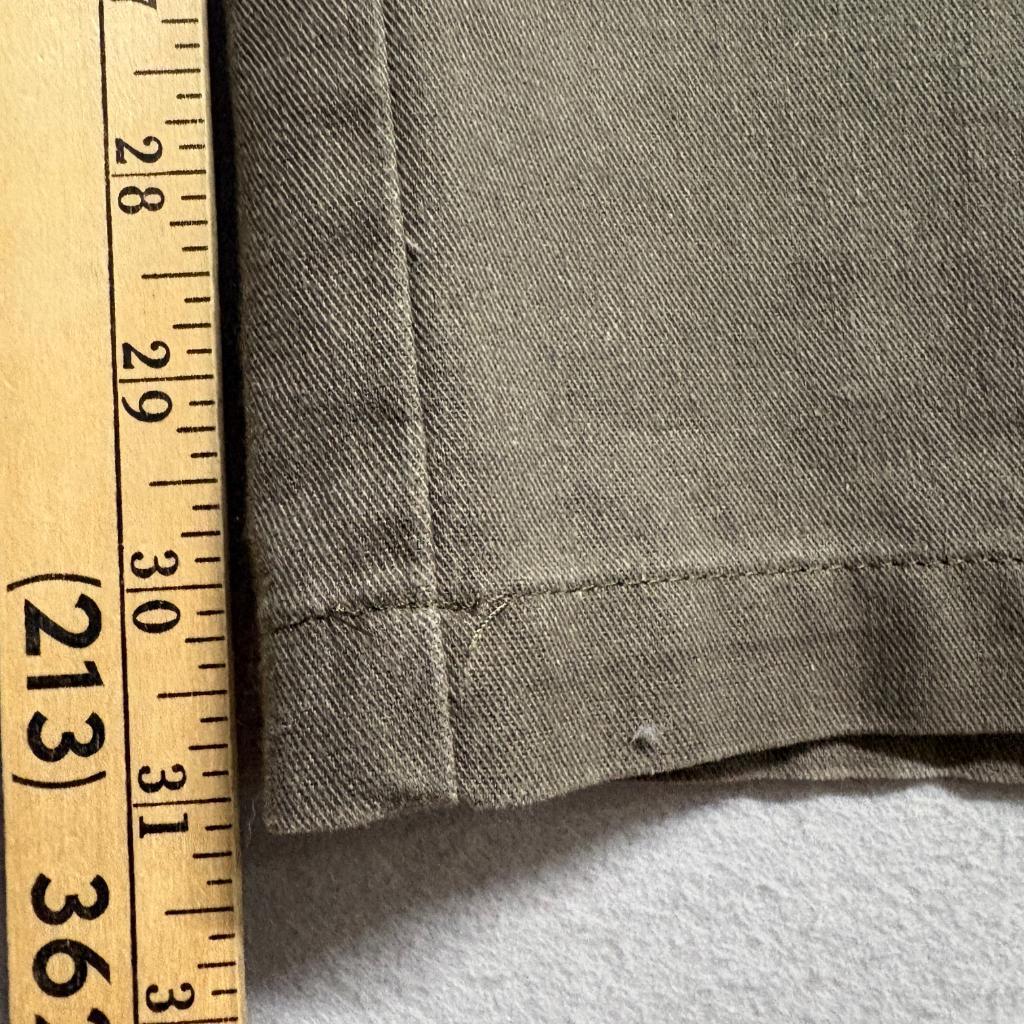 Dickies Flex Mens Cargo Pants 36x32 Green Brown Workwear Utility Trousers